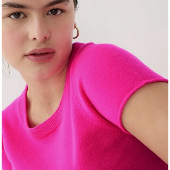 J.Crew Relaxed cashmere T-shirt - Picture 2 of 7